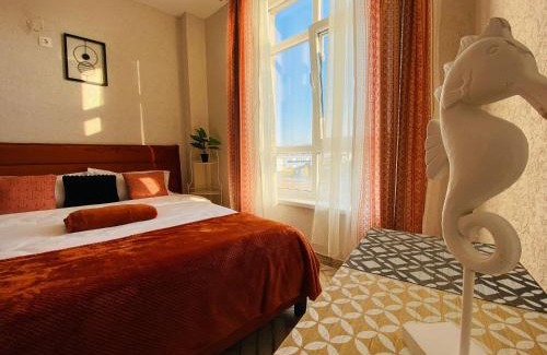 Eforie Nord Apartment | Diamond pe Plaja Belona - Vedere Mare