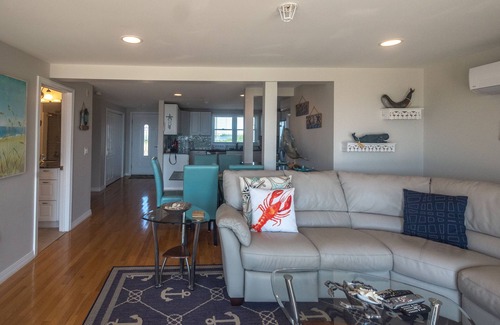 North Truro Condo | Direct Ocean Front Oasis - SLEEPS 6! VERY SPACIOUS! 25x30 ft EXCLUSIVE USE DECK