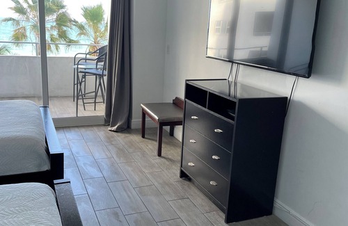 Barrier Island Hotel | Direct ocean view with a comfortable balcony. Amazing and unique view.