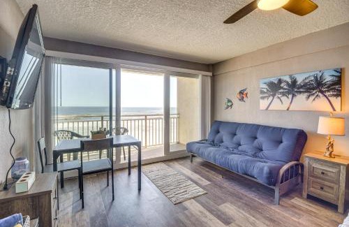 Daytona Beach Apartment | Direct Oceanfront! Daytona Beach Gem with Balcony