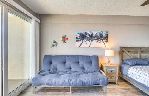 Daytona Beach Apartment | Direct Oceanfront! Daytona Beach Gem with Balcony