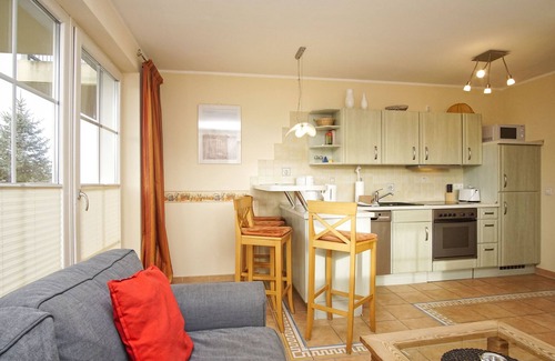 Glowe Apartment | Directly behind the dune, with balcony and sea view - Strandvilla Böck FeWo 10