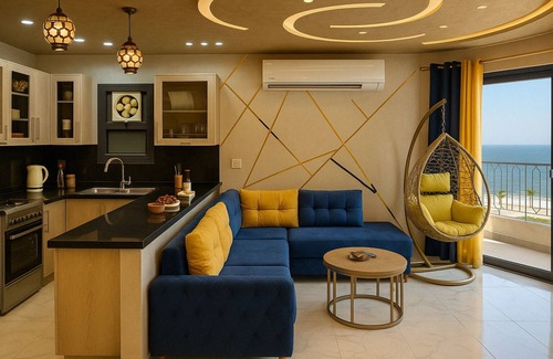 Suez Canal Ski Chalet | Discover Tranquility by the Sea at Porto Said Resort