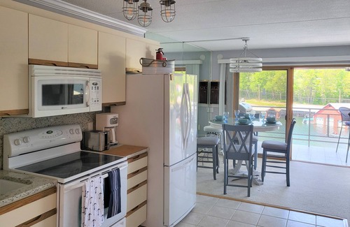 Laconia Condo | Discover lake life living at its finest in our 2 bedroom on Lake Winnipesaukee!