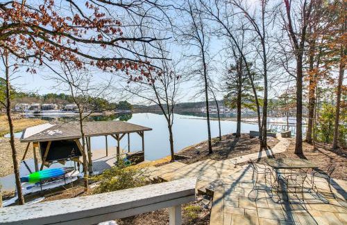 Hot Springs Village House | Dock, Hot Tub and Views Stunning Lake Coronado Gem