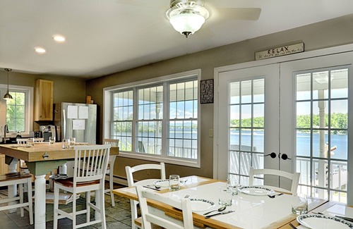 Lochmere House | Dog, boat, and family friendly house with private dock on Lake Winnisquam