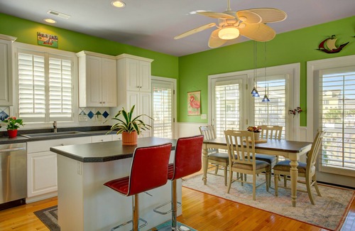 North Topsail Beach House | Dog-friendly beach-view home w/wraparound deck, screened porch and fenced yard