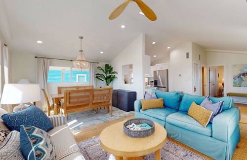 Southpointe House | Dog-friendly beachfront home w/deck, views, and beach access