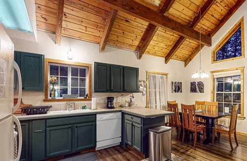 San Juan River Village House | Dog-Friendly Cabin in a Private Location w/ Gas Fireplaces & a Furnished Deck