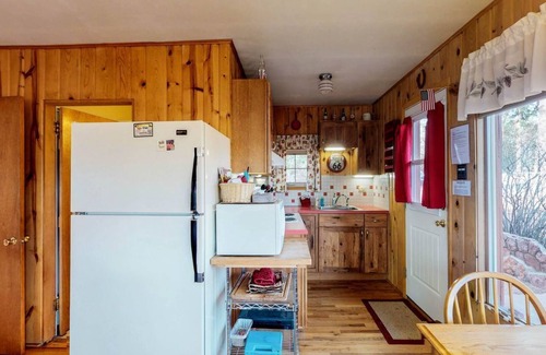 Woodland Park Cabin | Dog-friendly cabin with view of Pikes Peak & detached garage - walk to downtown