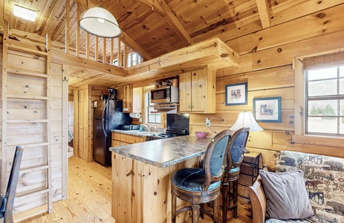 Altamont Cabin | Dog-friendly cabin with hot tub, near Linville Falls & Blue Ridge Parkway