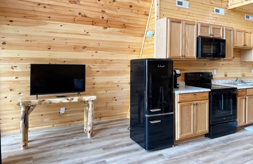 Newport Cabin | Dog-friendly cabin with mountain views, loft, & kitchen - near Douglas Lake