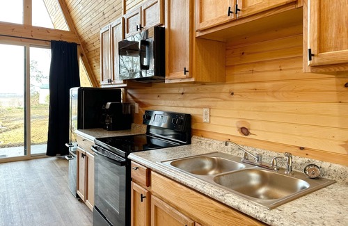 Newport Cabin | Dog-friendly cabin with mountain views, loft, & kitchen - near Douglas Lake