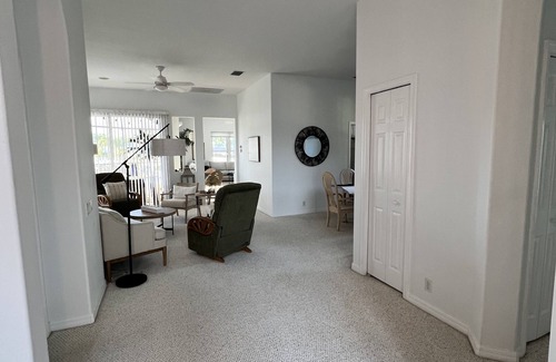 River Pointe House | Dog Friendly, Heated Pool, Quiet Court, Salt Water Dock, Fishing!