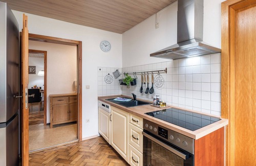 Enzklosterle Apartment | Dog-friendly Holiday Apartment Wildbach 80sqm, 2 Bedrooms, Infrared Sauna, max. 4 Persons