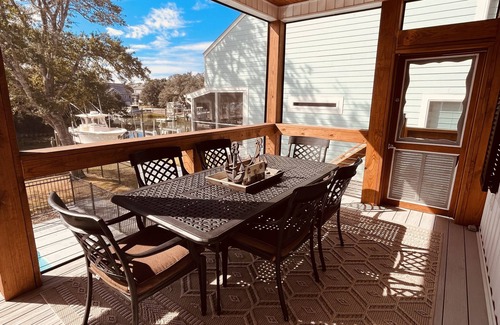 St. James House | Dog-Friendly Home With a Dock and Private Pool