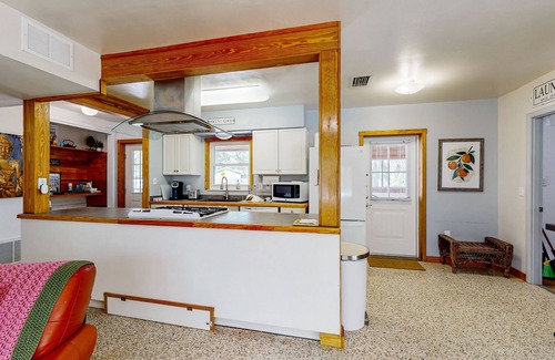 Fort King District House | Dog-friendly home with private pool, patio, outdoor fireplace, washer/dryer, AC