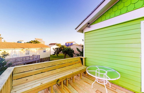 Avon House | Dog-friendly home with shared pool, private deck, central AC, free WiFi