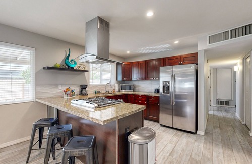 New Papago Parkway House | Dog-friendly house with pool, firepit, and gas grill - quiet neighborhood