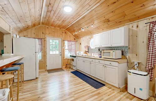 Kents Hill House | Dog-friendly house with water sports gear, firepit, grill, & enclosed yard