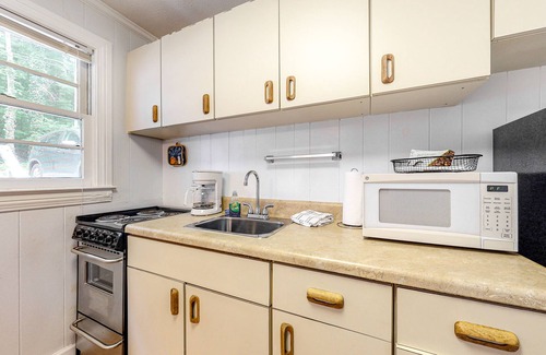 Flat Rock Condo | Dog-friendly lakefront condos with pool, canoes, & WiFi - in a perfect location