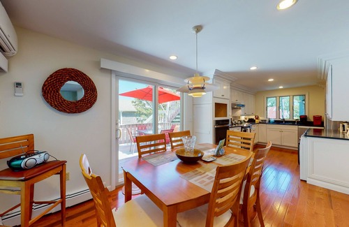 Falmouth House | Dog-friendly, lakefront home with roof deck - blocks from the beach