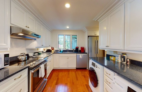Falmouth House | Dog-friendly, lakefront home with roof deck - blocks from the beach