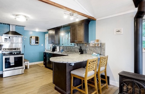 Ponds of Plymouth House | Dog-Friendly Lakefront Getaway W/ Free WiFi, Large Deck, Private Dock & Beach!
