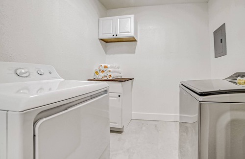 West San Antonio House | Dog-friendly modern home with private pool, W/D, & AC - near River Walk