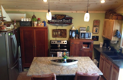 Lake Lure House | Dog Friendly. Mountain Views. Tiki Bar. High speed internet.no pet fee.