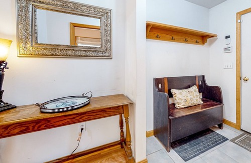 East Haven  Rutland County House | Dog-friendly, mountain-view home with deck, fireplace, W/D, & sledding hill