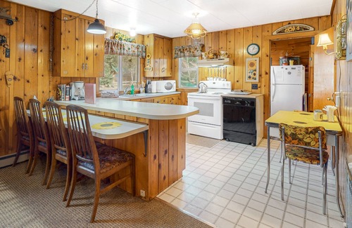 Joseph House | Dog-friendly mountain-view home with fireplace - near state park, tramway & lake