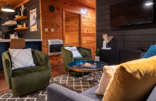 Bryson City Cabin | Dog-friendly mtn cabin w/views, hot tub, game rm