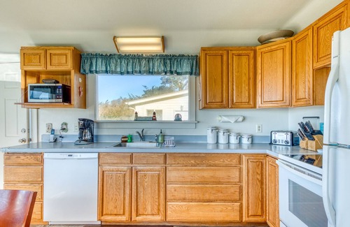 Charleston House | Dog-friendly, oceanfront home with patio plus lighthouse & ocean views