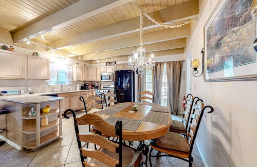 Crestline House | Dog-friendly rural home with deck, wood fireplace, fast WiFi, patio & gas grill
