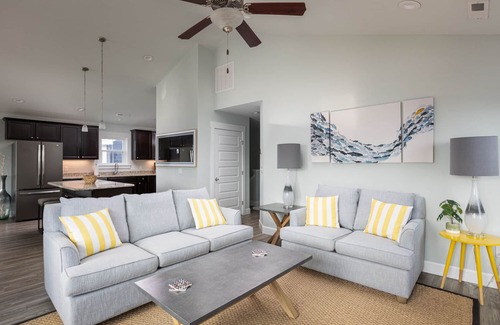 Salvo House | Dog Friendly - Sound View Home on private harbor. Amazing Sunsets-Fishing-Dock