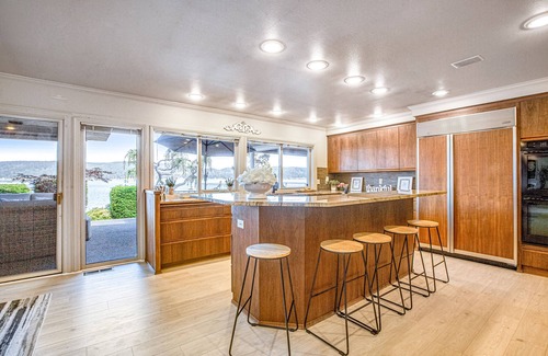 Belfair House | Dog-friendly waterfront home w/Hood Canal views, dock, beach, kayaks-Dogs ok