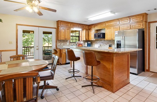 Mid America Other | Dog-friendly working farmhouse on 63 acres with mountain view, game room & grill
