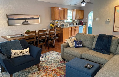Tool House | Dog & kid friendly! Backyard fishing! Boat slip! Kayaks! Dedicated workspace!