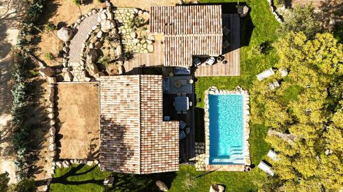 San-Gavino-di-Carbini Villa | Domaine de Gialla Bergerie Prugna, 8 pers, piscine chauffée, 10 mn plage