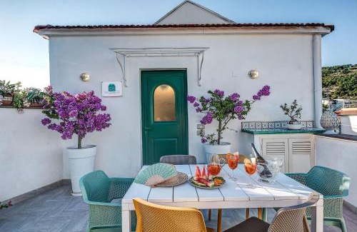 Sant'Agata sui Due Golfi House | Domus Smeraldo terrace and sea view Amalfi Coast