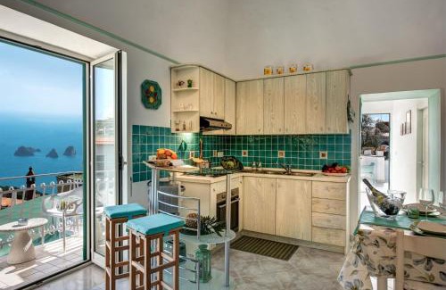 Sant'Agata sui Due Golfi House | Domus Smeraldo terrace and sea view Amalfi Coast