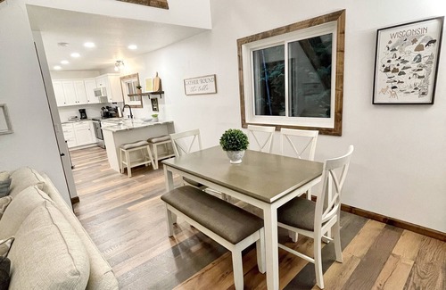 Egg Harbor Ski Chalet | Door County Forest Chalet, Walk to Beach/Town