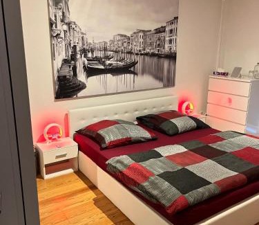 St Lorenz House | Doppelzimmer mit Terrasse in privatem Zuhause