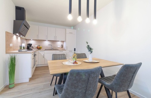Dorumer Neufeld Apartment | Dorumer Sielhuss 11 mit Sauna und Balkon