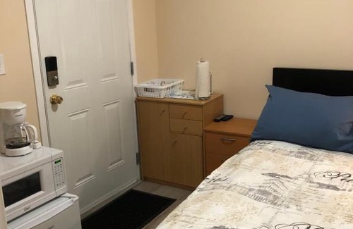 Chilliwack Proper Village West House | Double bed Room with separate entrance & shower