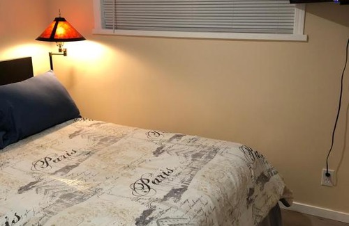Chilliwack Proper Village West House | Double bed Room with separate entrance & shower