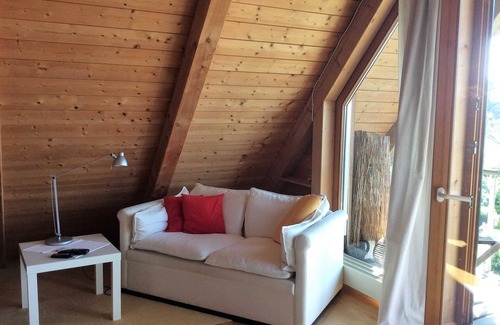 Schallstadt Bed & Breakfast | Double room 2nd floor Soleil with balcony - Silvia Krafts Bed and Breakfast
