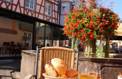 Ettenheim Cottage | Double room B with shower and toilet - Hotel Deutscher Hof