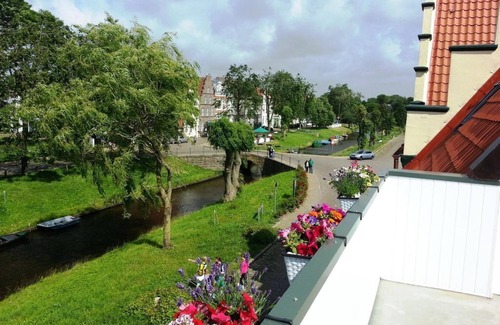 Friedrichstadt Bed & Breakfast | Double room roof terrace - Pension Marktblick - bed & breakfast